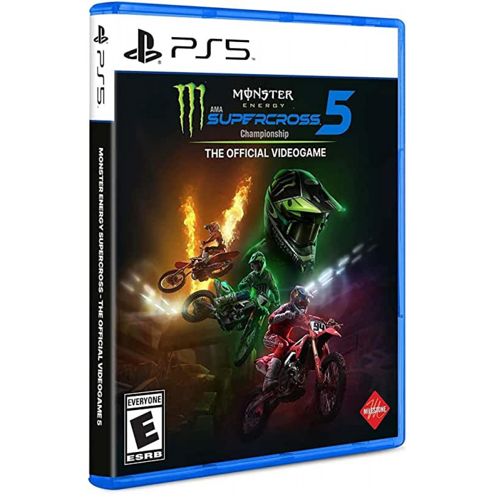 Monster Energy Supercross 5 - The Official Videogame  [PS5, английская версия]