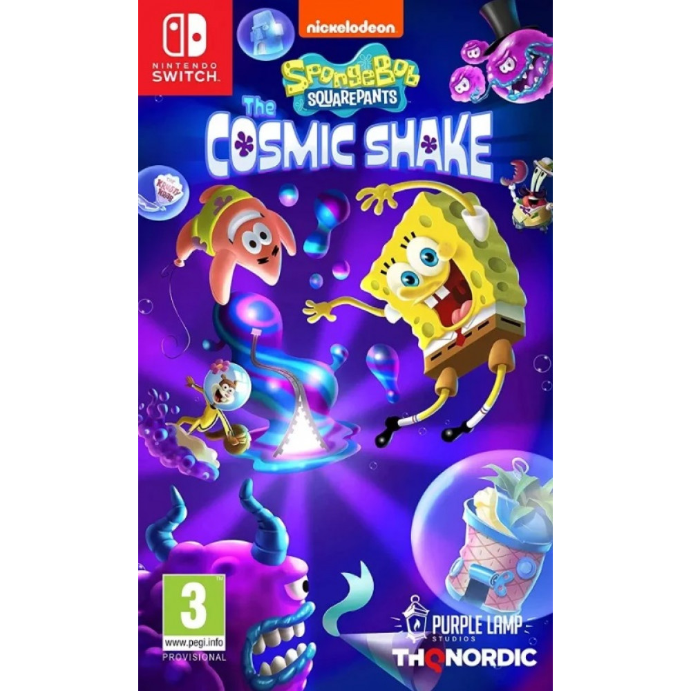 SpongeBob SquarePants The Cosmic Shake [Nintendo Switch, русская версия]