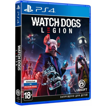 Watch Dogs: Legion [PS4, Русская версия] (Б/У)