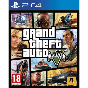 Grand Theft Auto V / GTA 5 [PS4, русские субтитры] (Б/У)