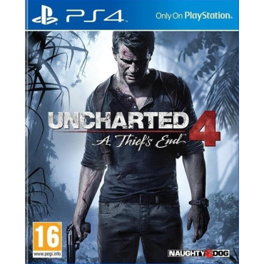 Uncharted 4: Путь вора [PS4, русская версия] (Б/У)