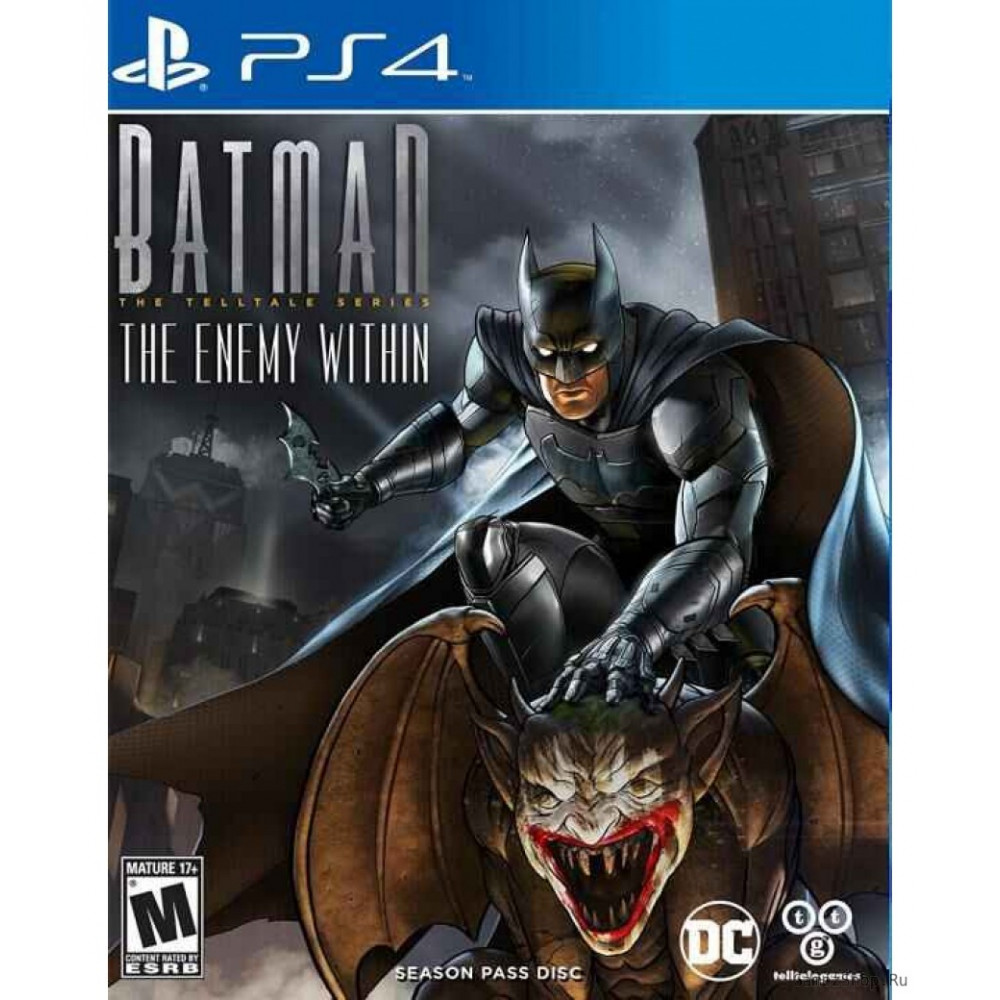 Batman: The Enemy Within - The Telltale Series [PS4, русские субтитры]