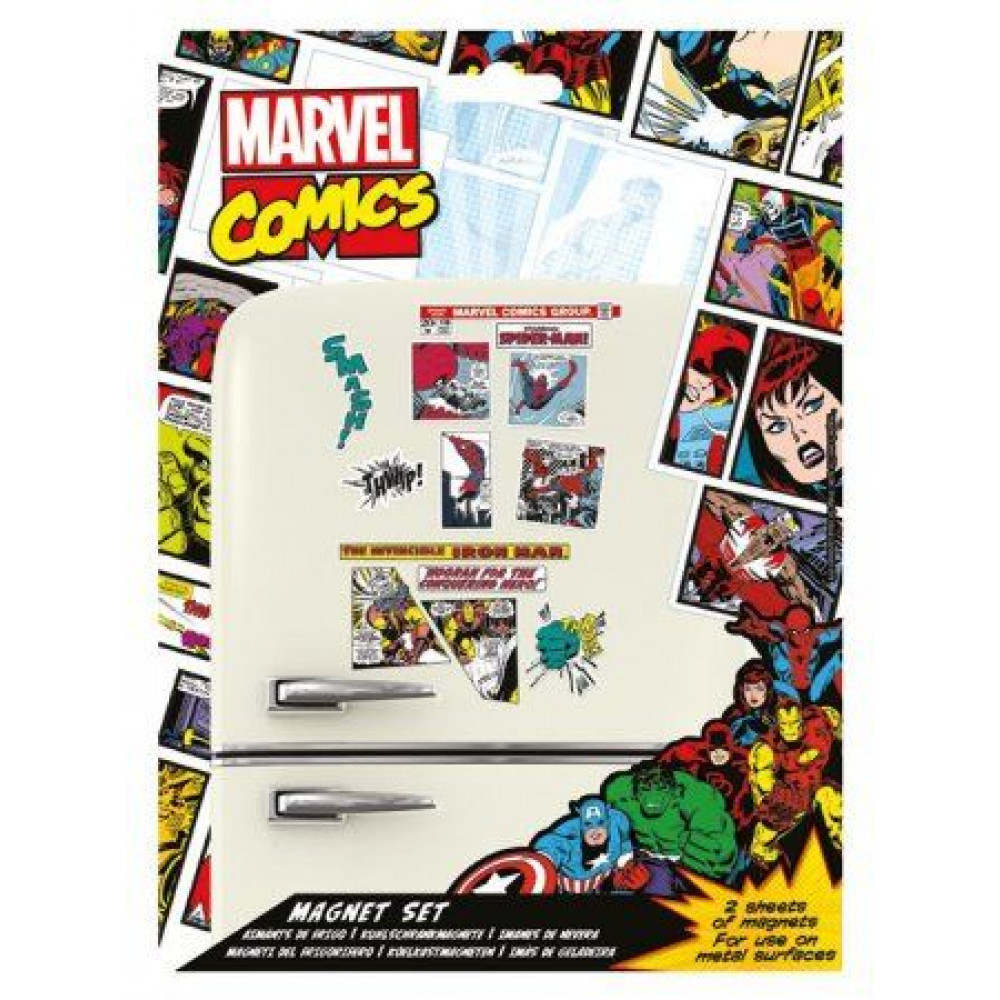 Набор магнитов Marvel (Comic) MS65080