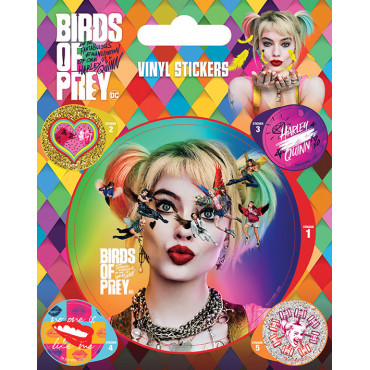 Наклейки Birds Of Prey (Seeing Stars) Vinyl Sticker Pack 5шт PS7443