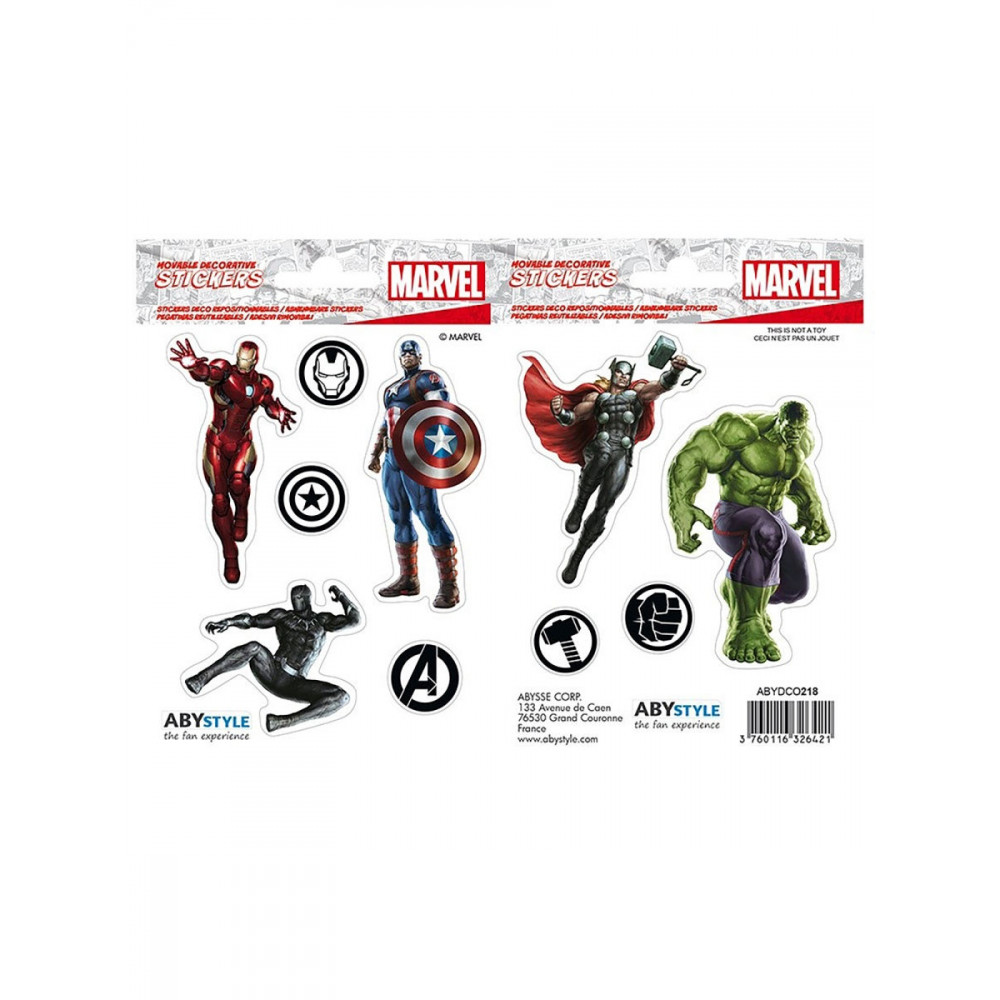 Наклейки Marvel Avengers ABYDCO417