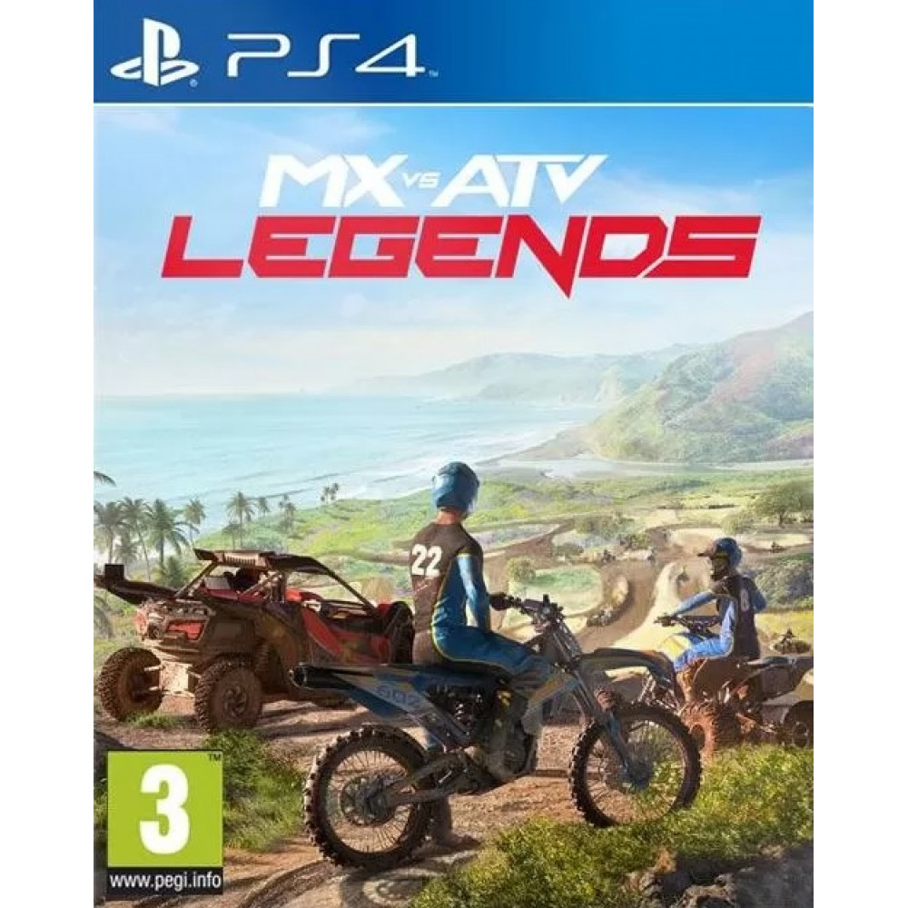 MX vs ATV Legends [PS4, английская версия]