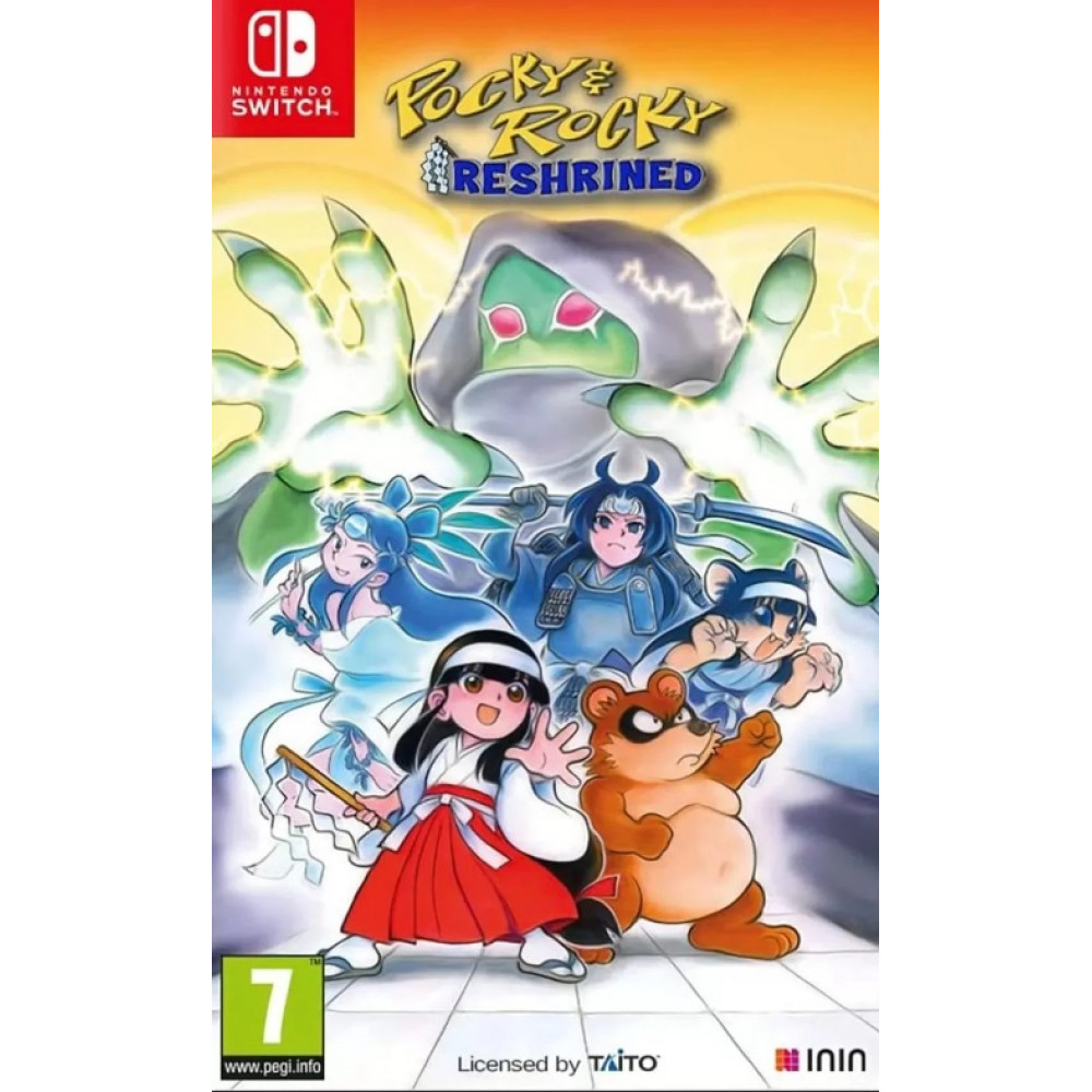 Pocky & Rocky Reshrined [Nintendo Switch, английская версия]